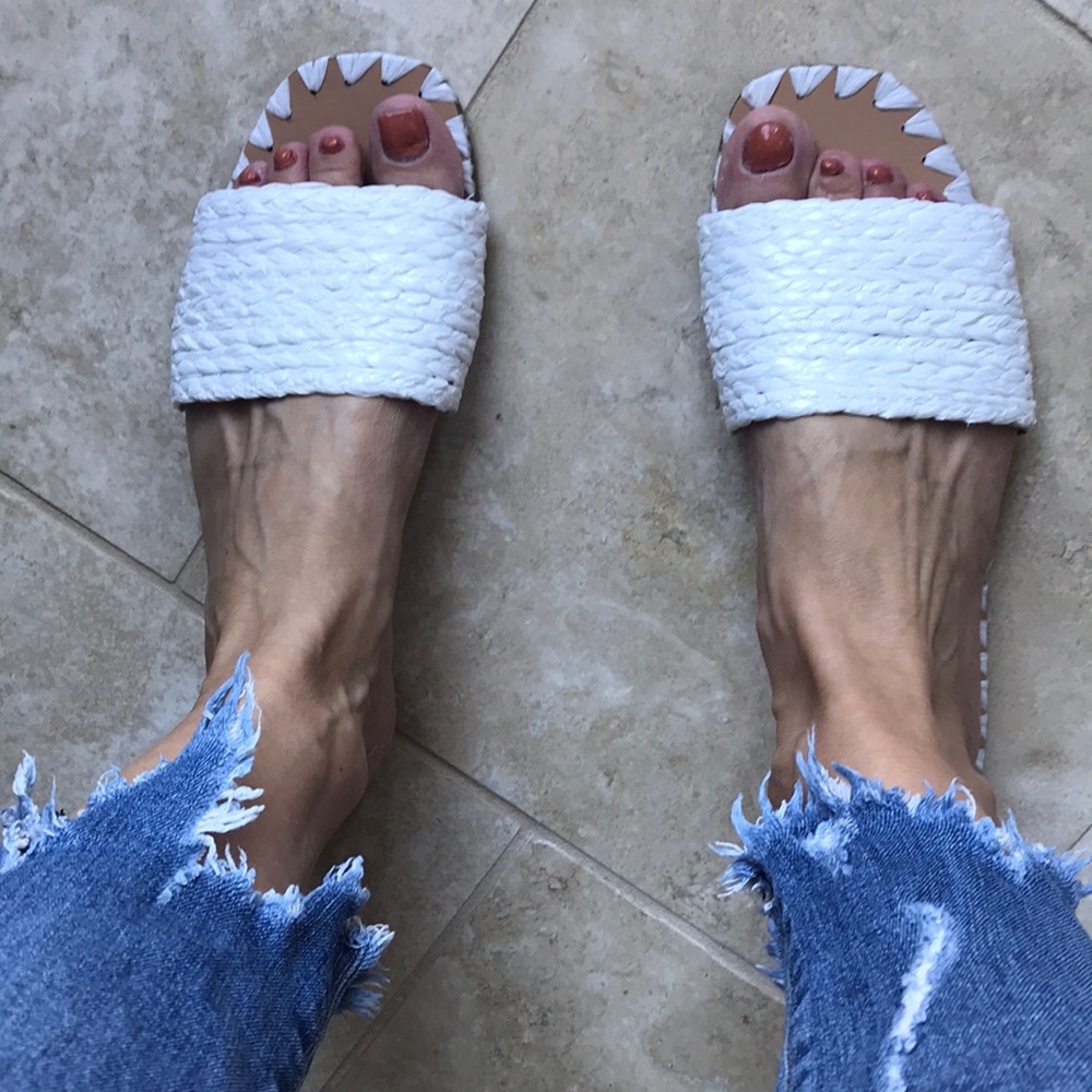 White slides